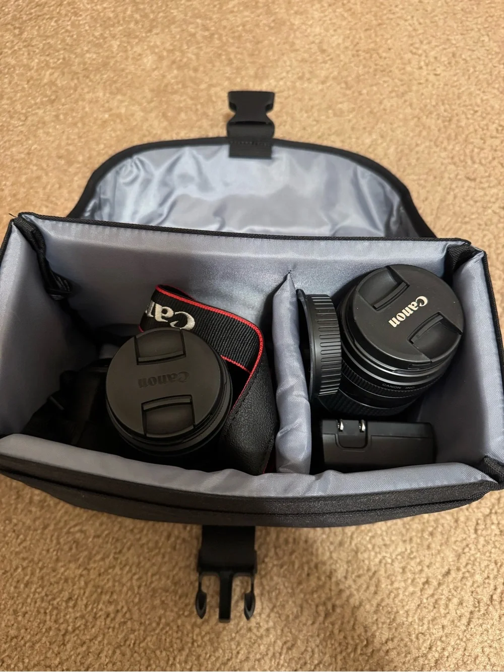 Canon EOS Rebel T7 DSLR Camera - Black